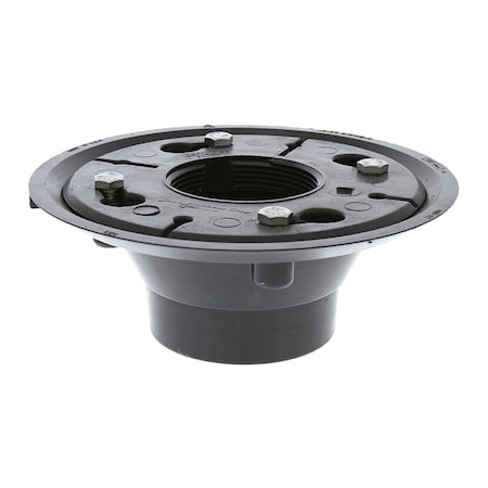 Jones Stephens 2in x 3in ABS Shower Drain Body with Clamp Ring D50901